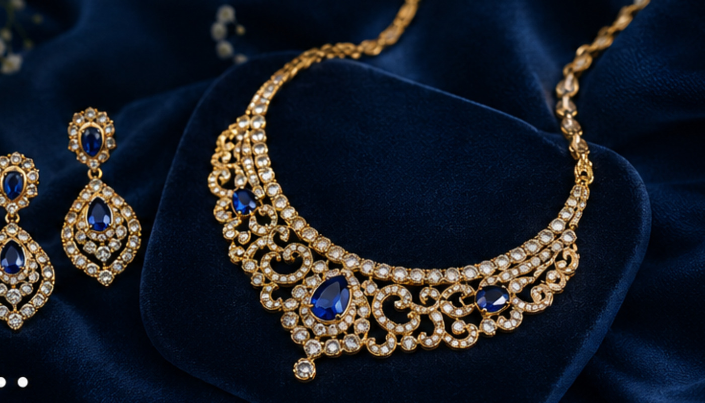 AI-created luxury jewellery craftsmanship scene