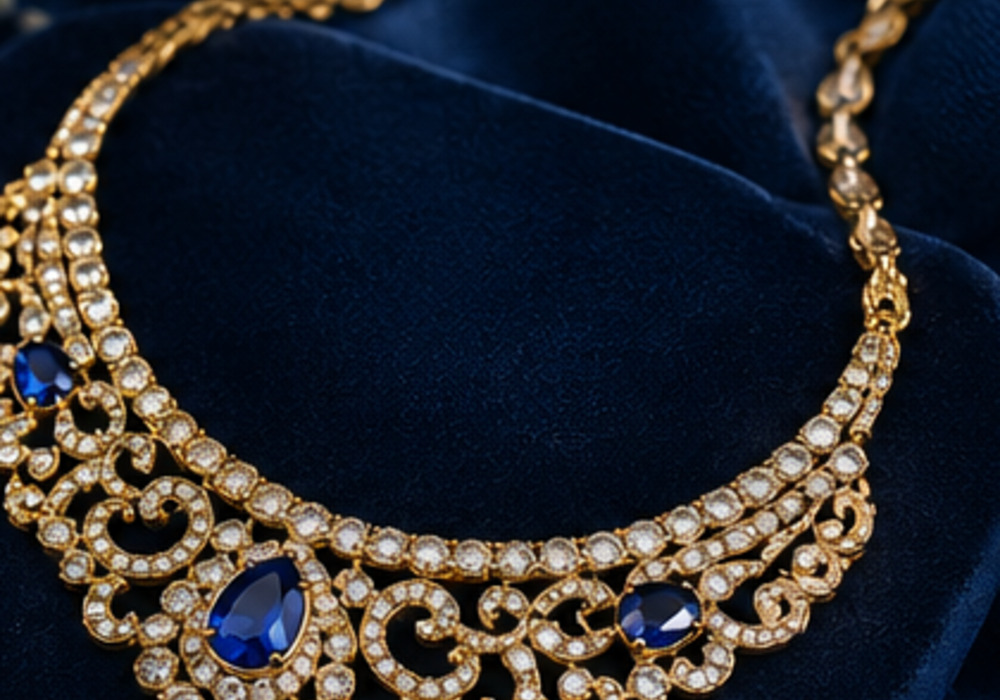 AI-created gemstone jewellery