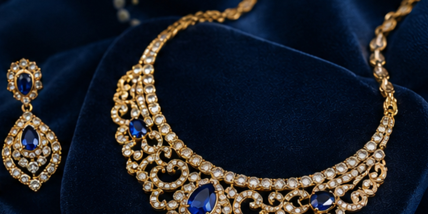 AI-created jewellery gallery banner